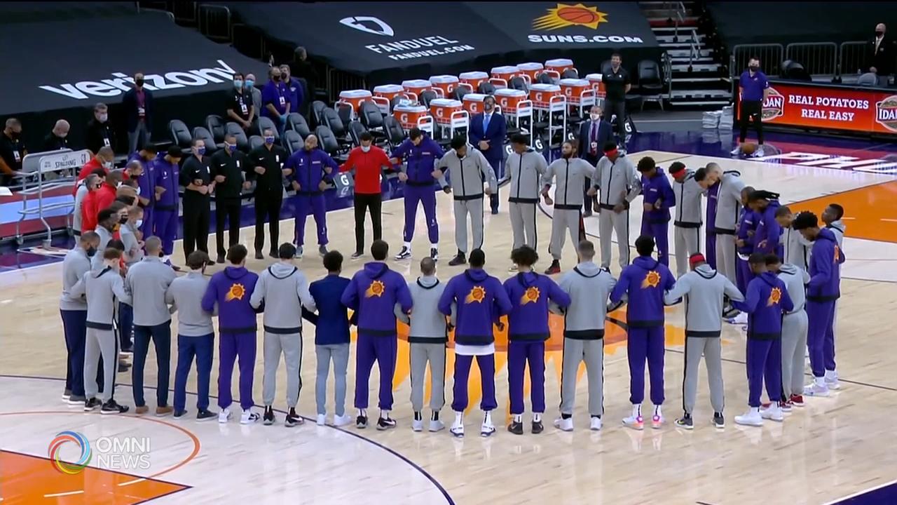 多伦多猛龙反对暴力支持民主－ Jan 07, 2021