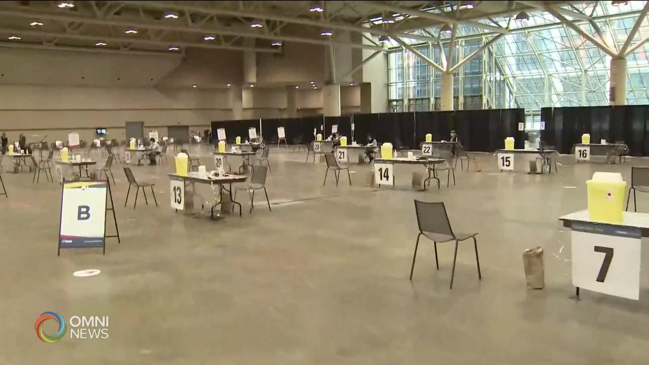 安省首間新冠疫苗接種中心投入服務 -- Jan 18, 2021 (ON)