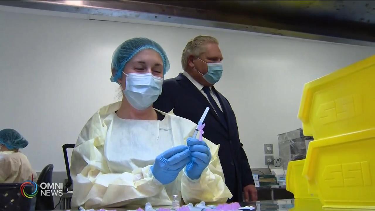 省長表示新冠疫苗接種流程漸上軌道 -- Jan 07, 2021 (ON)