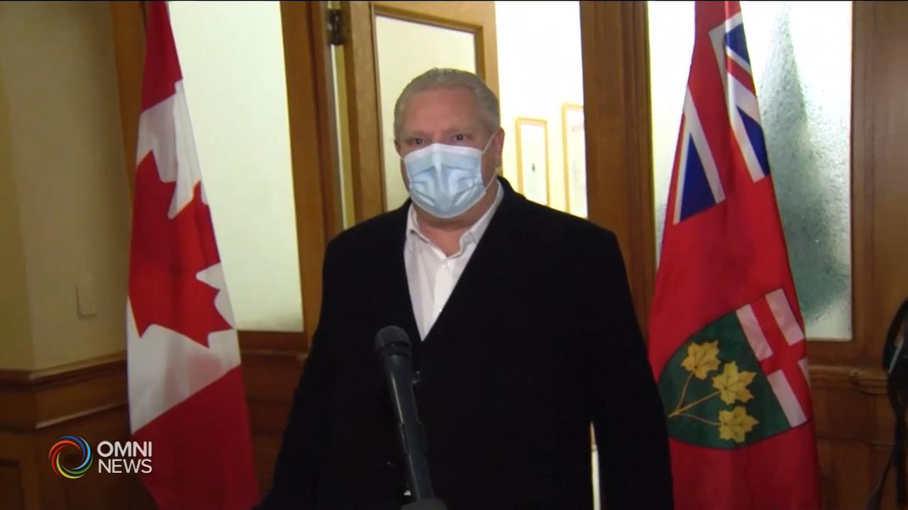 省府明天公佈最新疫情估算及封鎖措施 -- Jan 11, 2021 (ON)