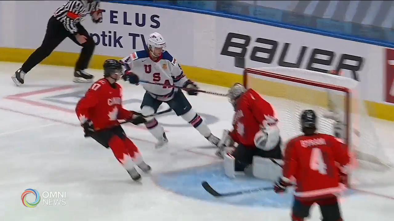 加拿大不敵美國隊 衛冕世青冰球冠軍失敗 -- Jan 06, 2021 (ON)
