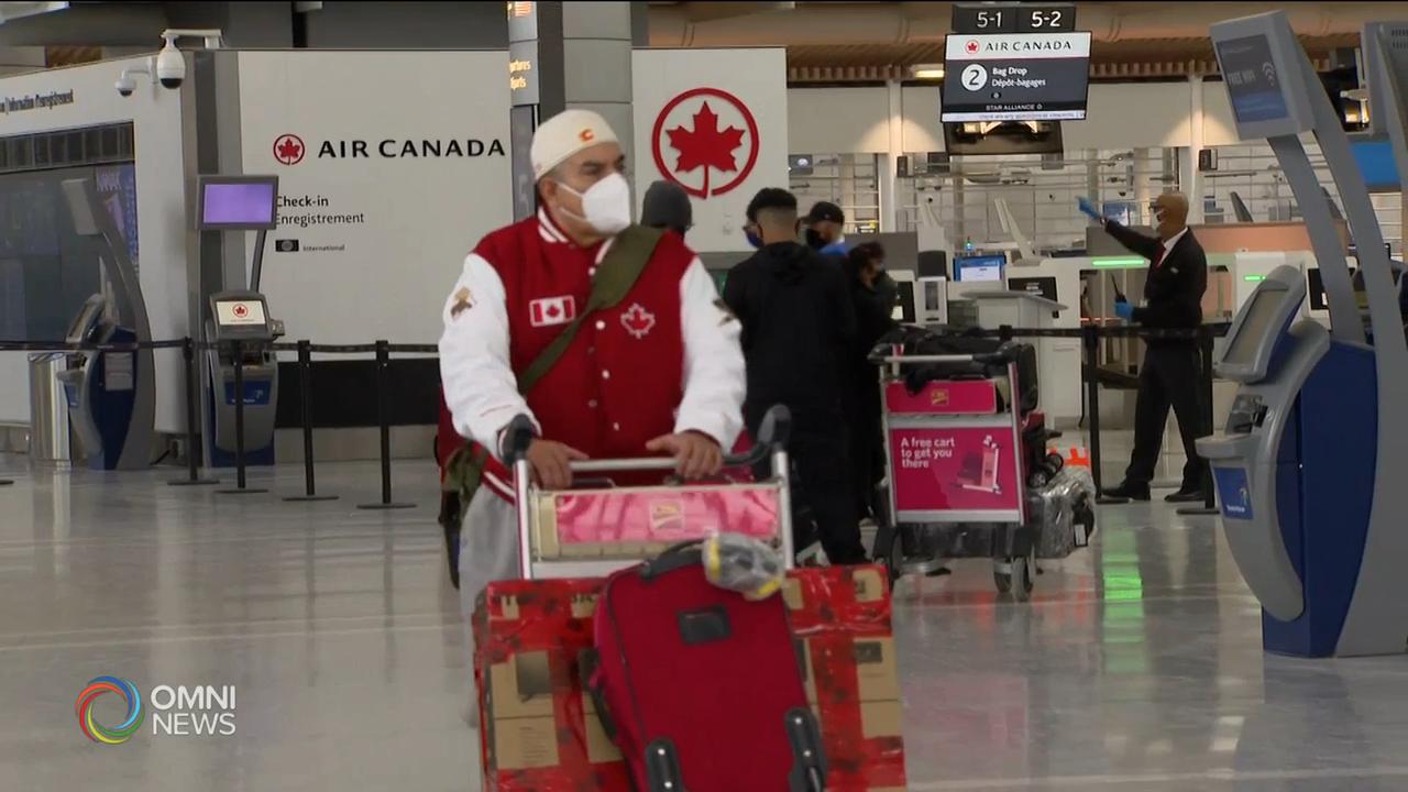 省府即日起向國際旅客提供免費檢測 -- Jan 06, 2021 (ON)