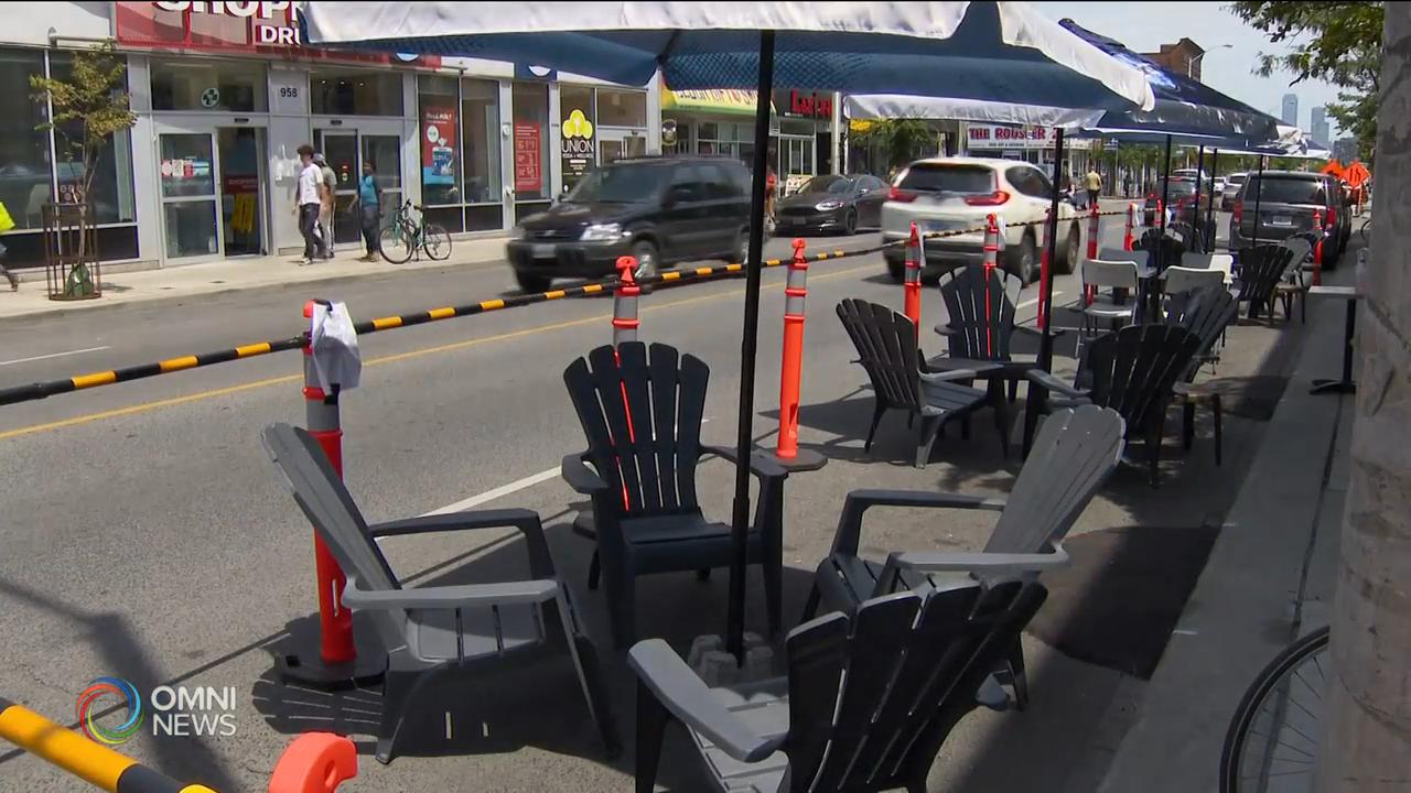 多倫多計劃再度推行露天茶座項目 -- Jan 20, 2021 (ON)