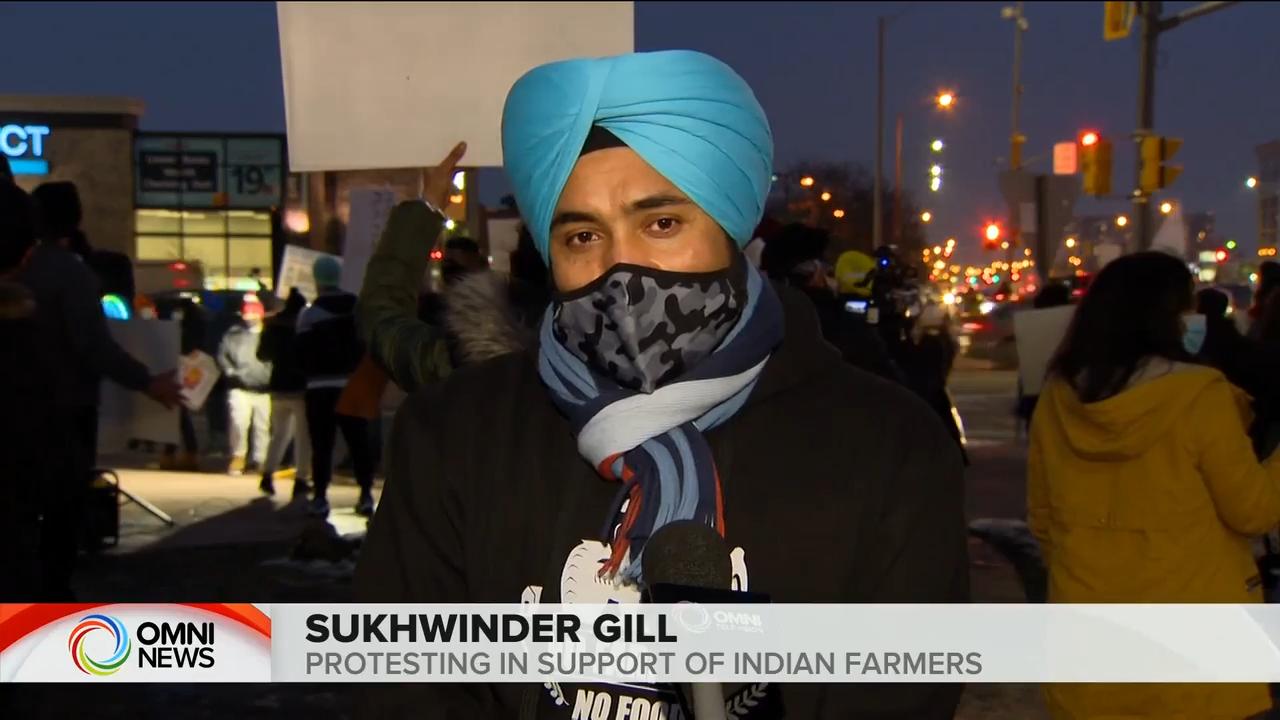 Lohri in GTA in support of Indian farmers