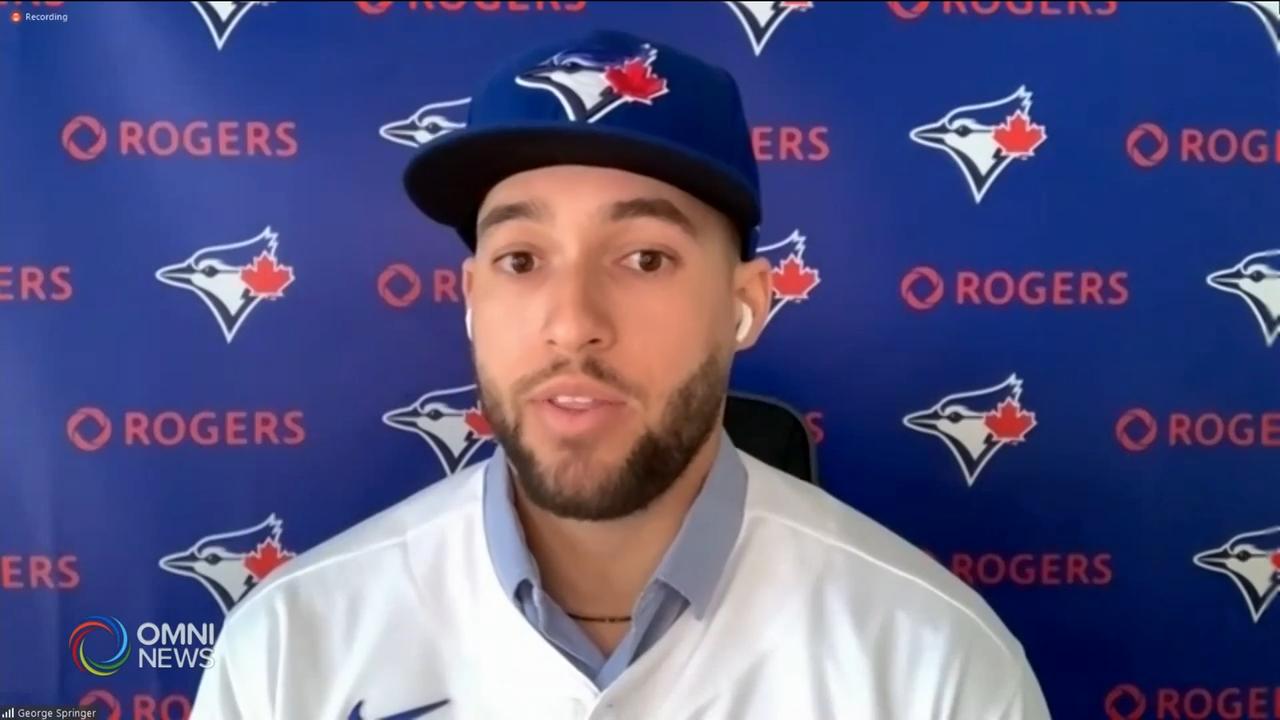 蓝鸟王牌外野手George Springer會見媒体 － Jan 27, 2021